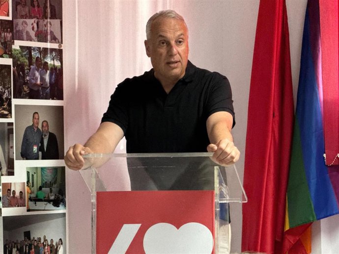 El secretario general del PSOE de San Roque, Juan Carlos Ruiz Boix.