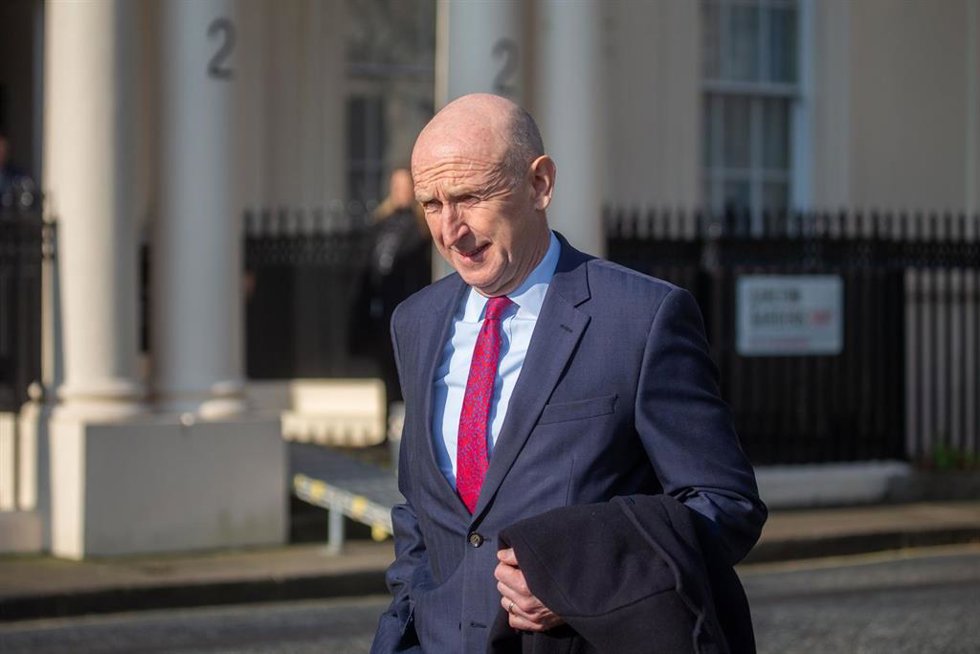 Archivo - Secretario de Defensa de Reino Unido, John Healey