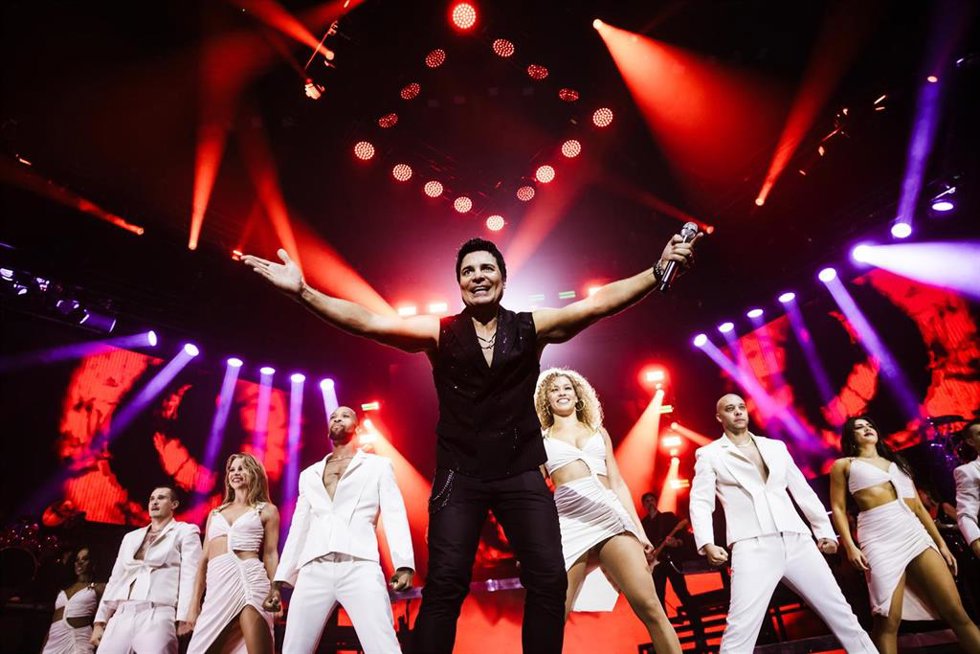 Archivo - El cantante Chayanne en un concierto.