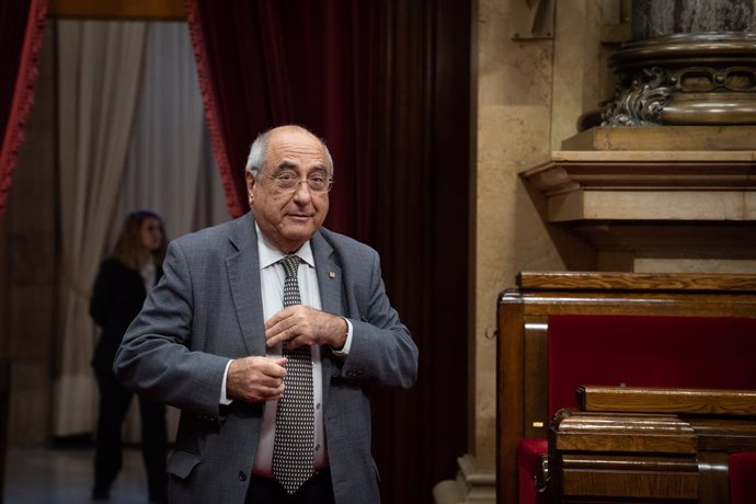 Archivo - L'exconseller Joaquim Nadal
