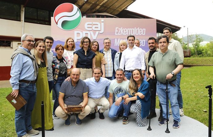 Alderdikide Eguna del PNV en Muskiz (Bizkaia)