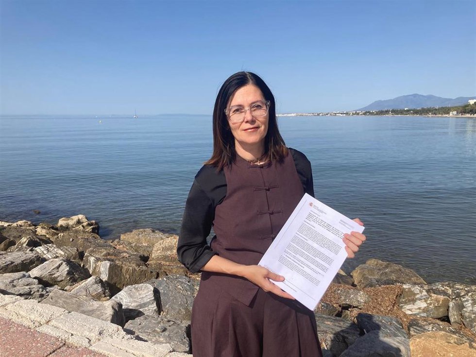 La diputada nacional y portavoz en el Ayuntamiento de Marbella, Isabel Pérez, en una imagen de archivo.