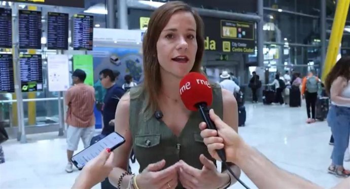 La portavoz de Vox en la Asamblea de Madrid y portavoz nacional de Agenda España, Isabel Pérez Moñino.