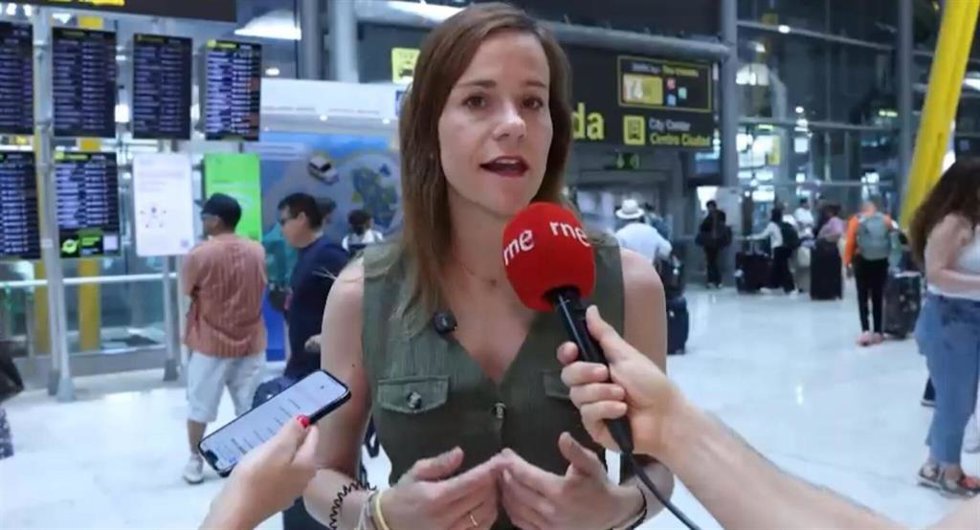 La portavoz de Vox en la Asamblea de Madrid y portavoz nacional de Agenda España, Isabel Pérez Moñino.