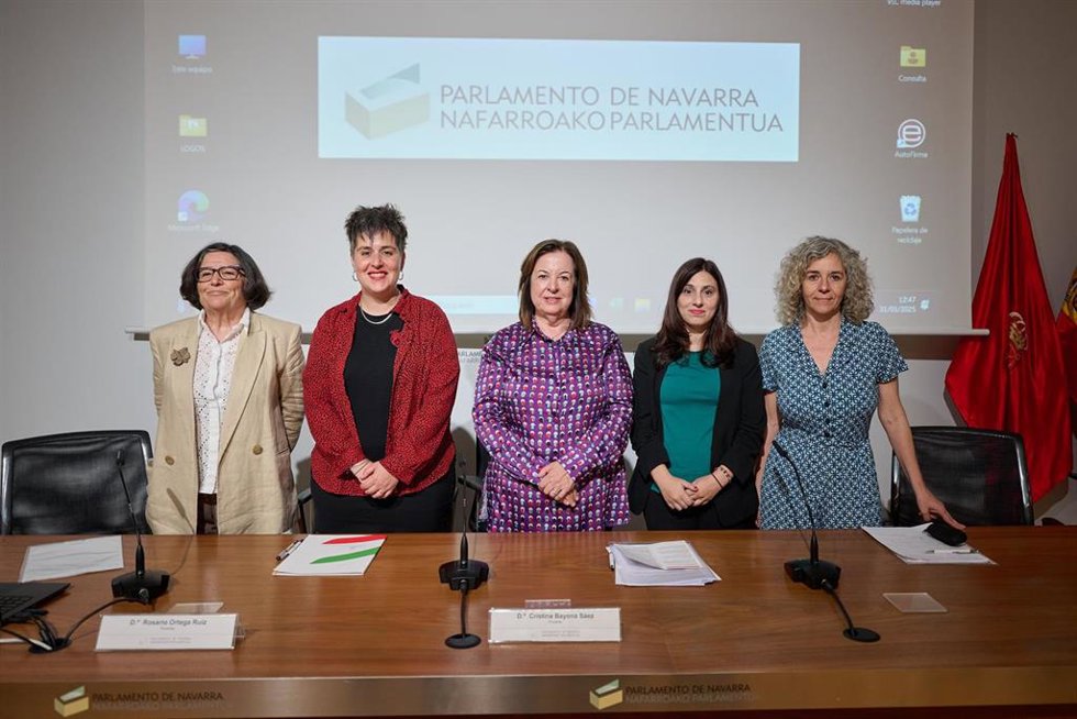 Clausura de las XXXII Jornadas del Consejo Escolar Navarra (CEN), que bajo el título Educación emocional y hábitos saludables. Prevención y sensibilización para superar el bullying.