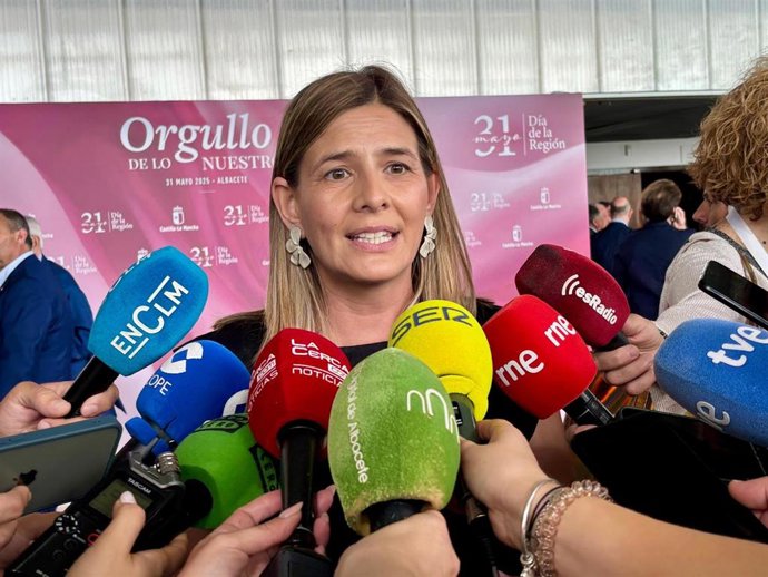 La secretaria regional del PP, Carolina Agudo