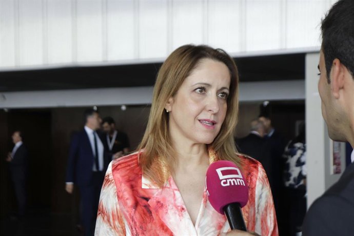 La vicesecretaria general del PSOE de Castilla-La Mancha y eurodiputada, Cristina Maestre