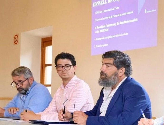 El conseller insular de Medio Ambiente, Medio Rural y Deportes, Pedro Bestard