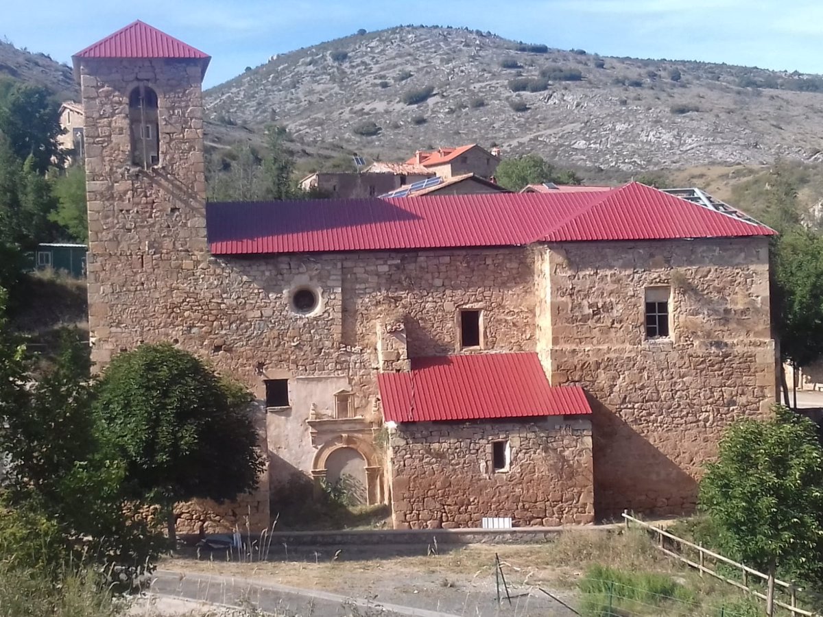  Hispania Nostra  y Luezas de Cameros se unen para restaurar la iglesia
