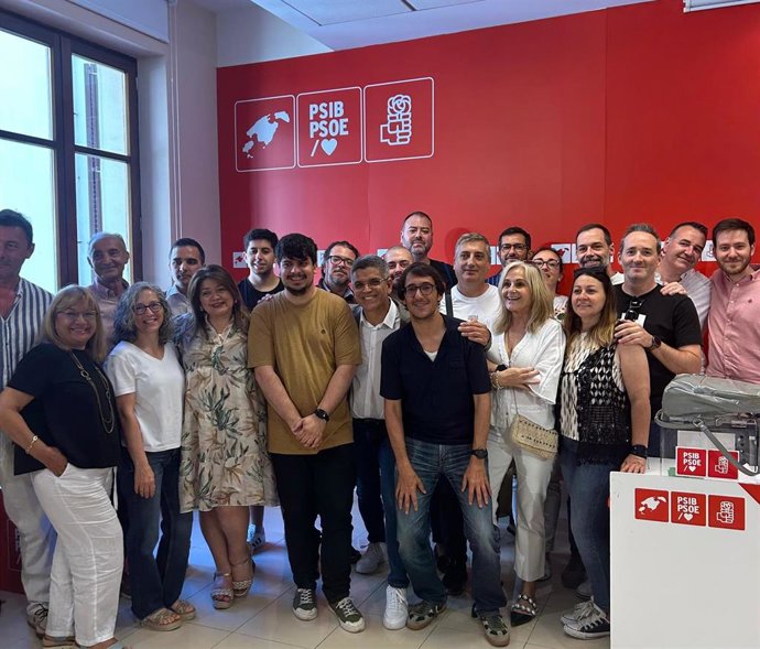 Dani Oliveira, reelegido nuevo secretario general de la Agrupación Socialista de Palma-Llevant