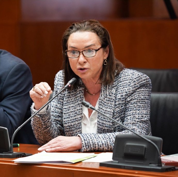 La diputada de Vox en las Cortes, carmen Rouco