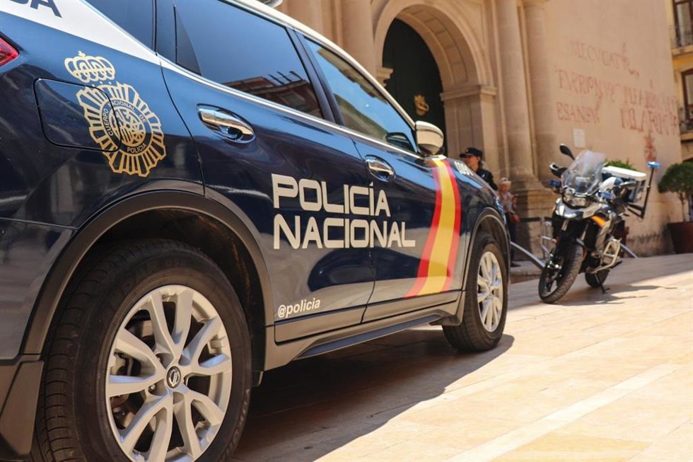 Imagen de archivo de un coche de la policía nacional. 