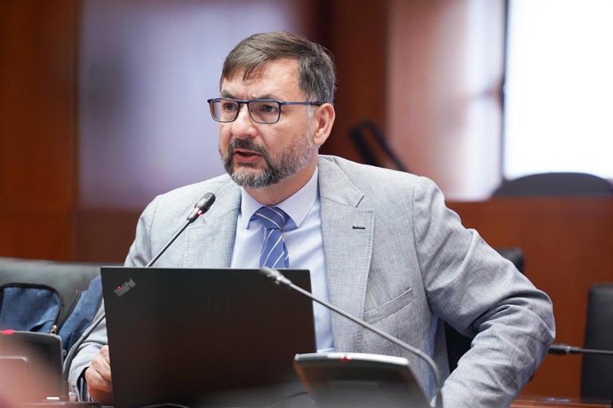 El diputado de Vox en las Cortes de Aragón Fermín Civiac