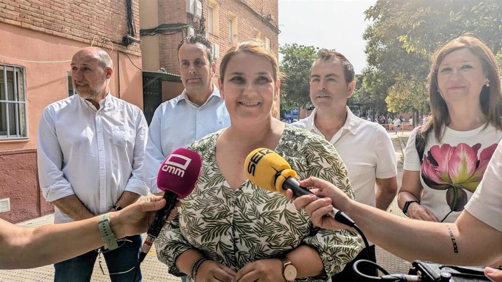 La presidenta de la Ejecutiva provincial del PSOE de Toledo, Tita García Élez