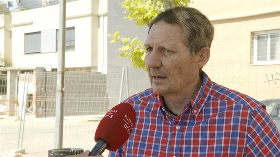 El presidente de la Associació Damnificados DANA Horta Sud Valencia, Christian Lesaec, en declaraciones a Europa Press Televisión
