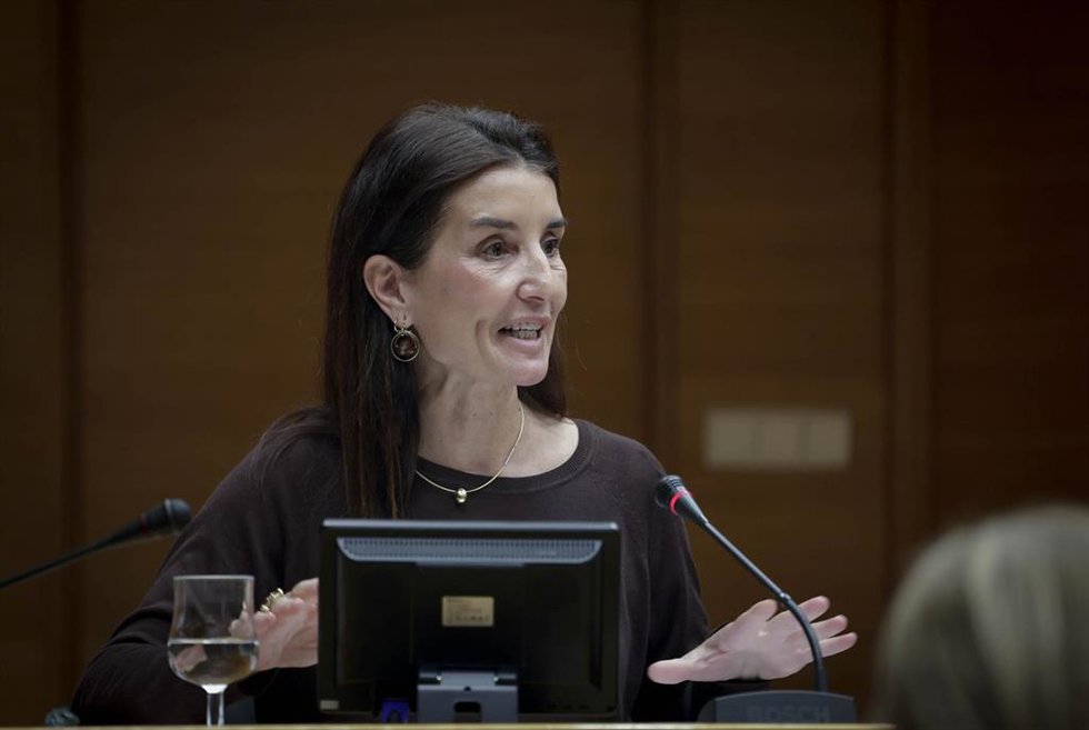 Archivo - La consellera de Hacienda y Economía, Ruth Merino, en una imagen de archivo
