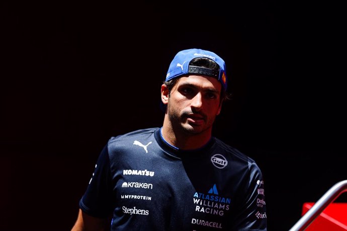 SAINZ Carlos (spa), Williams Racing FW47, portrait during the Formula 1 Aramco Gran Premio de Espana 2025, Spanish Grand Prix 2025, 9th round of the 2025 FIA Formula One World Championship from May 30 to June 1, 2025 on the Circuit de Barcelona-Catalunya,