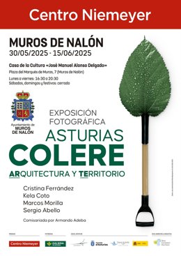 “Colere”, Exposición Itinerante Del Centro Niemeyer, En Muros De Nalón, Del 30 De Mayo Al 15 De Junio