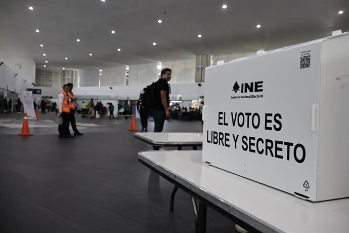 Centro de votación en Ciudad de México