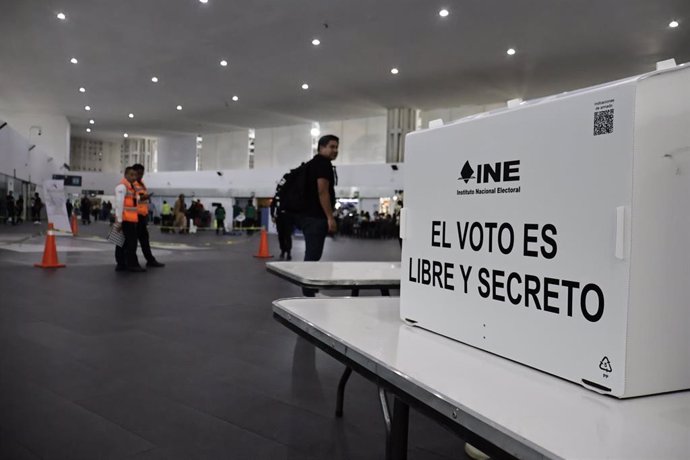 Centro de votación en Ciudad de México