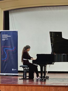 La pianista Oriana Kemelmajer