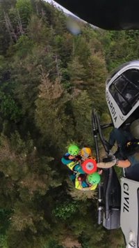 Fallece un barranquista por una caída vertical en Bielsa (Huesca)