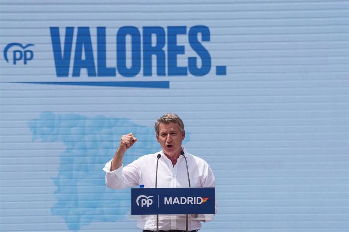 El presidente del Partido Popular, Alberto Núñez Feijóo, en una imagen de archivo