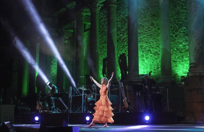 Ana Belén en el Stone & Music Festival de Mérida