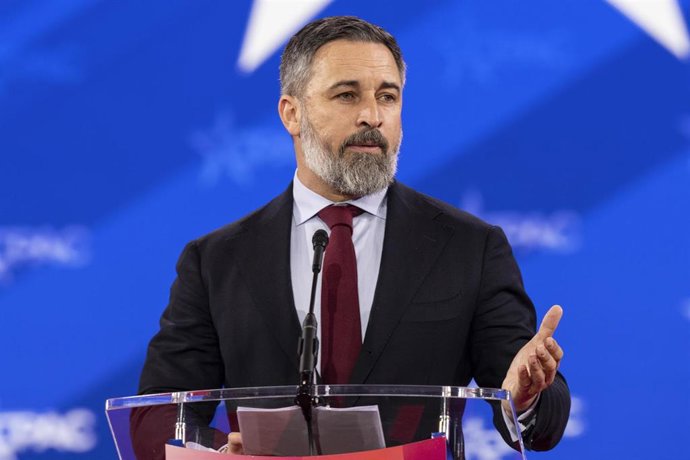 Archivo - El presidente de Vox, Santiago Abascal.