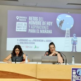 La directora general de Mujer y Prevención de la Violencia de Género, Ana Belén Martínez, durante las II Jornadas para la Prevención del Acoso y la Violencia Sexual.