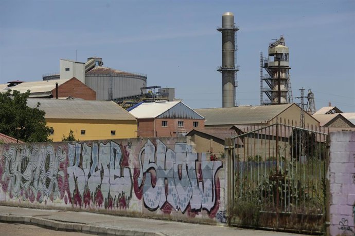 Fábrica de la Azucarera, en La Bañeza, León.