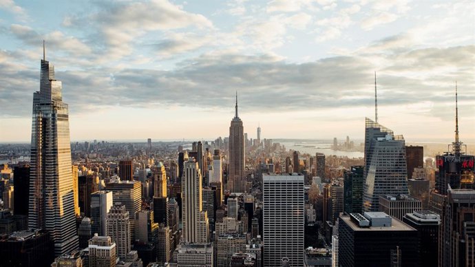 Vista aérea de Manhattan