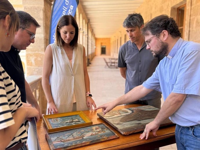 Firma del convenio de colaboración entre el Consell y el Obispado de Mallorca