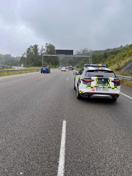 Accidente con herido leve en la A-66.