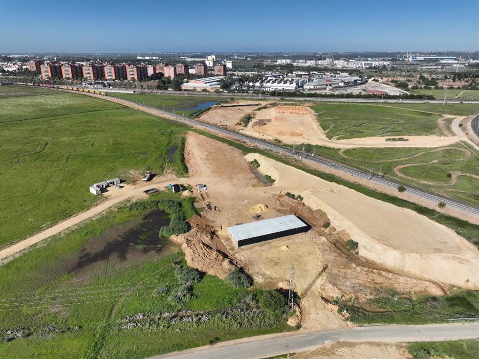Conexión ferroviaria con el Puerto de Sevilla