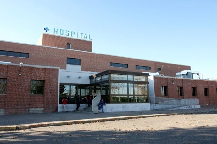 Archivo - Fachada del Hospital de Medina del Campo (Valladolid).