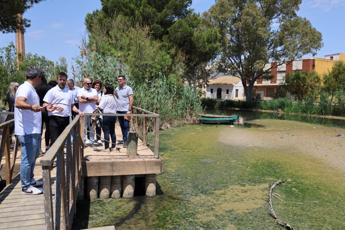 Visita del CSIC al Puerto de Catarroja