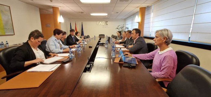 Borja Sánchez, En La Mesa De Comercio