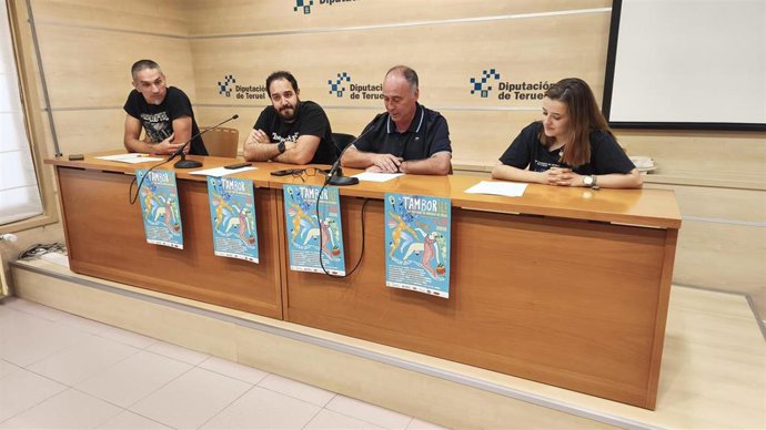 Presentación del Festival Tamborile de música de calle.