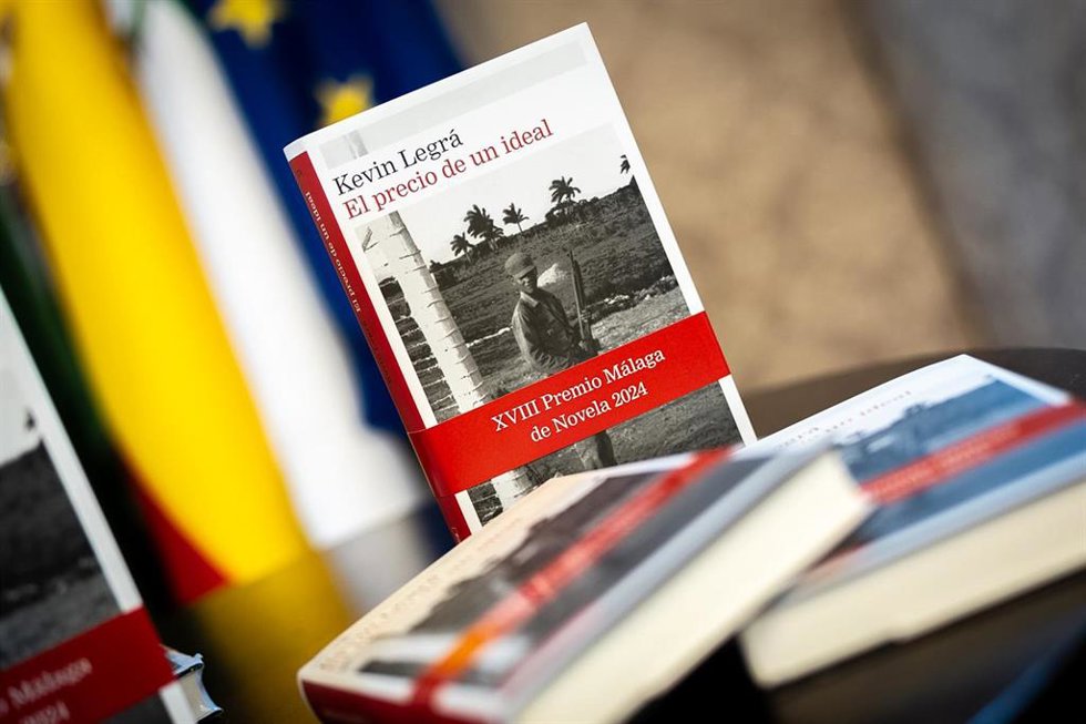 El Ayuntamiento presenta la obra El precio de un ideal de Kevin Legrá, ganadora de la XVIII edición del premio Málaga de Novela