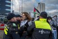 Detenidos en Países Bajos cuatro activistas de un grupo propalestino por atacar la sede de una empresa danesa