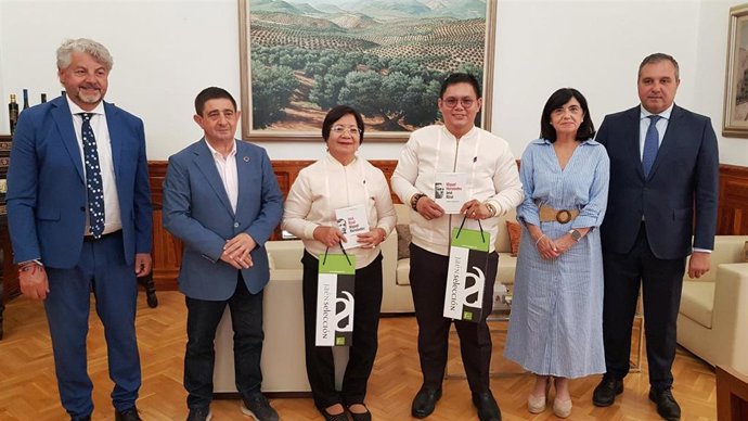 Recepción en la Diputación