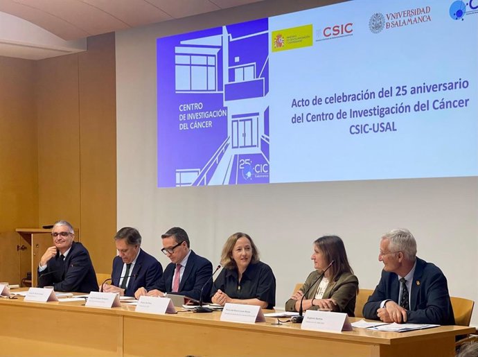 Celebración de los 25 años del Centro de Investigación del Cáncer de Salamanca.