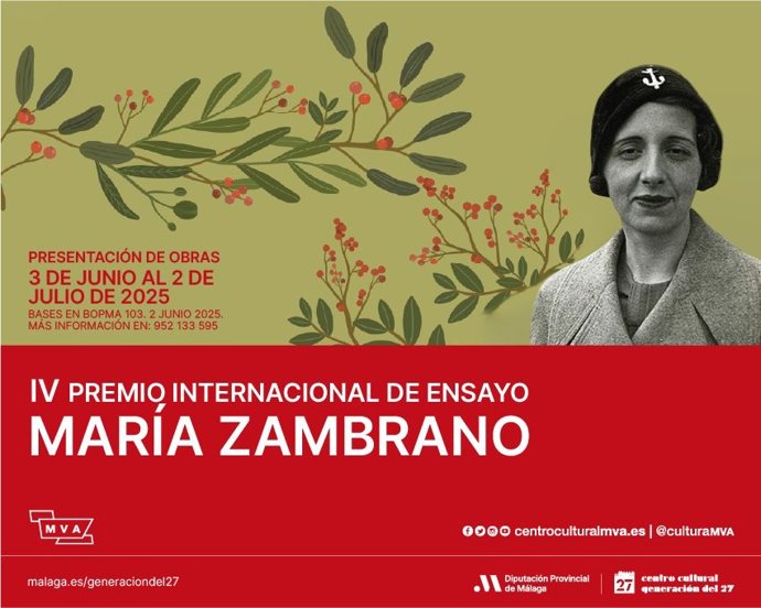 Cartel anunciador del premio