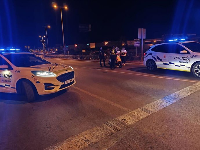 Intervención de la Policía Local de Almería.
