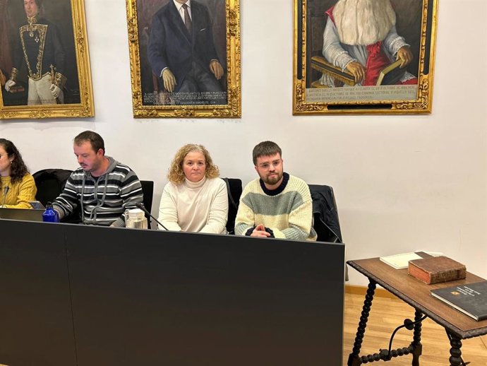 Representantes del grupo socialista en el Ayuntamiento de Felanitx.