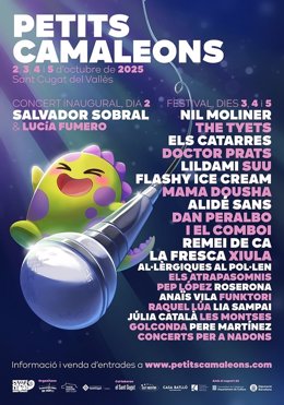 Cartell del festival Petits Camaleons