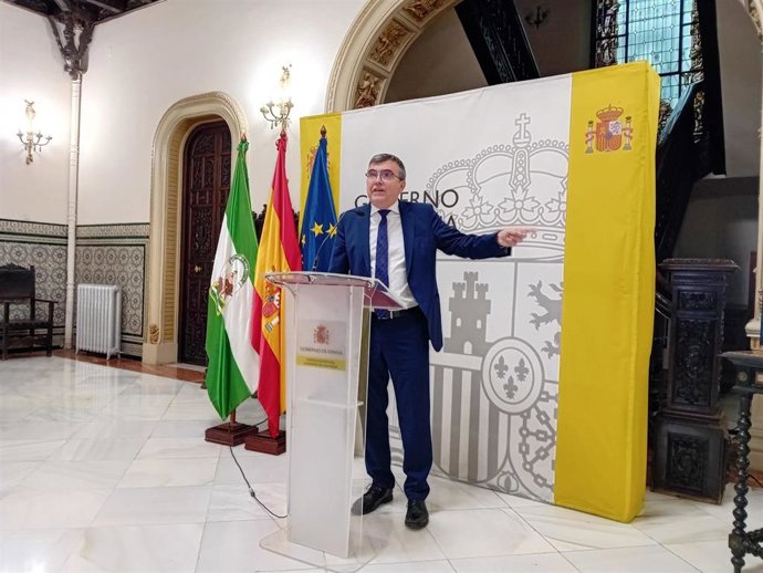 Archivo - El subdelegado del Gobierno en Granada, José Antonio Montilla, en imagen de archivo