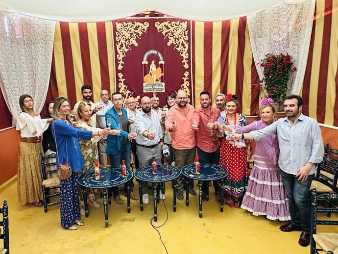 German Beardo en la Feria de El Puerto.