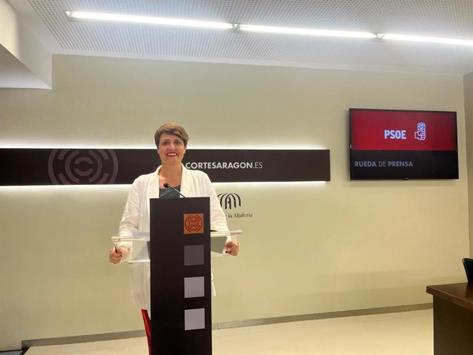 La diputada del PSOE Aragón Leticia Soria.
